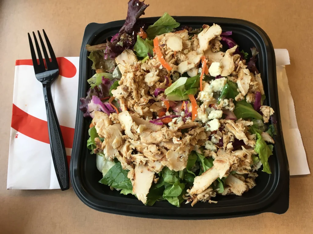 Chick fil a Grilled Chicken Garden Salad