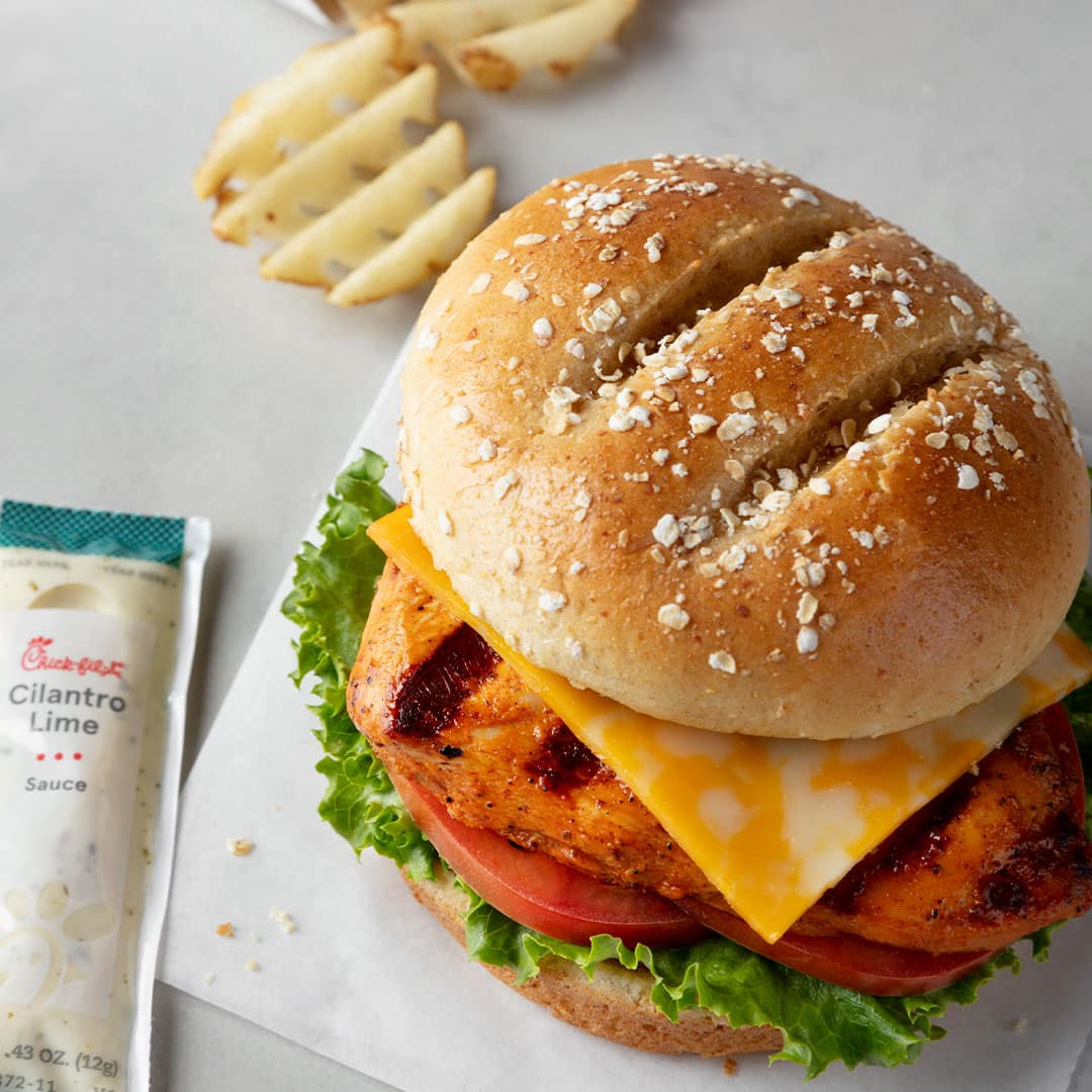 Chick-fil-A Grilled Spicy Deluxe Chicken Sandwich